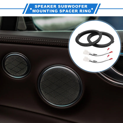 Speaker Spacer Ring for Ford Escape 6.5" Tweeter Speakers 2 x Set