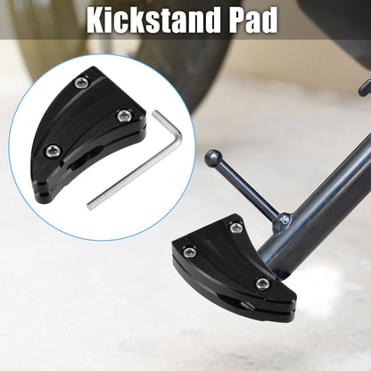 Foot Support Pads Black 1 Set for Vespa GTS300 Super Sport