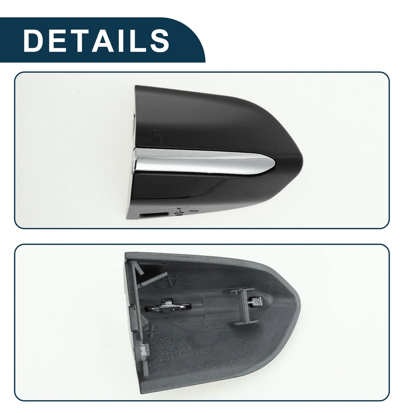 Front Left Door Handle Cover Trim for Ford Mondeo Edge Taurus (2013-2020)