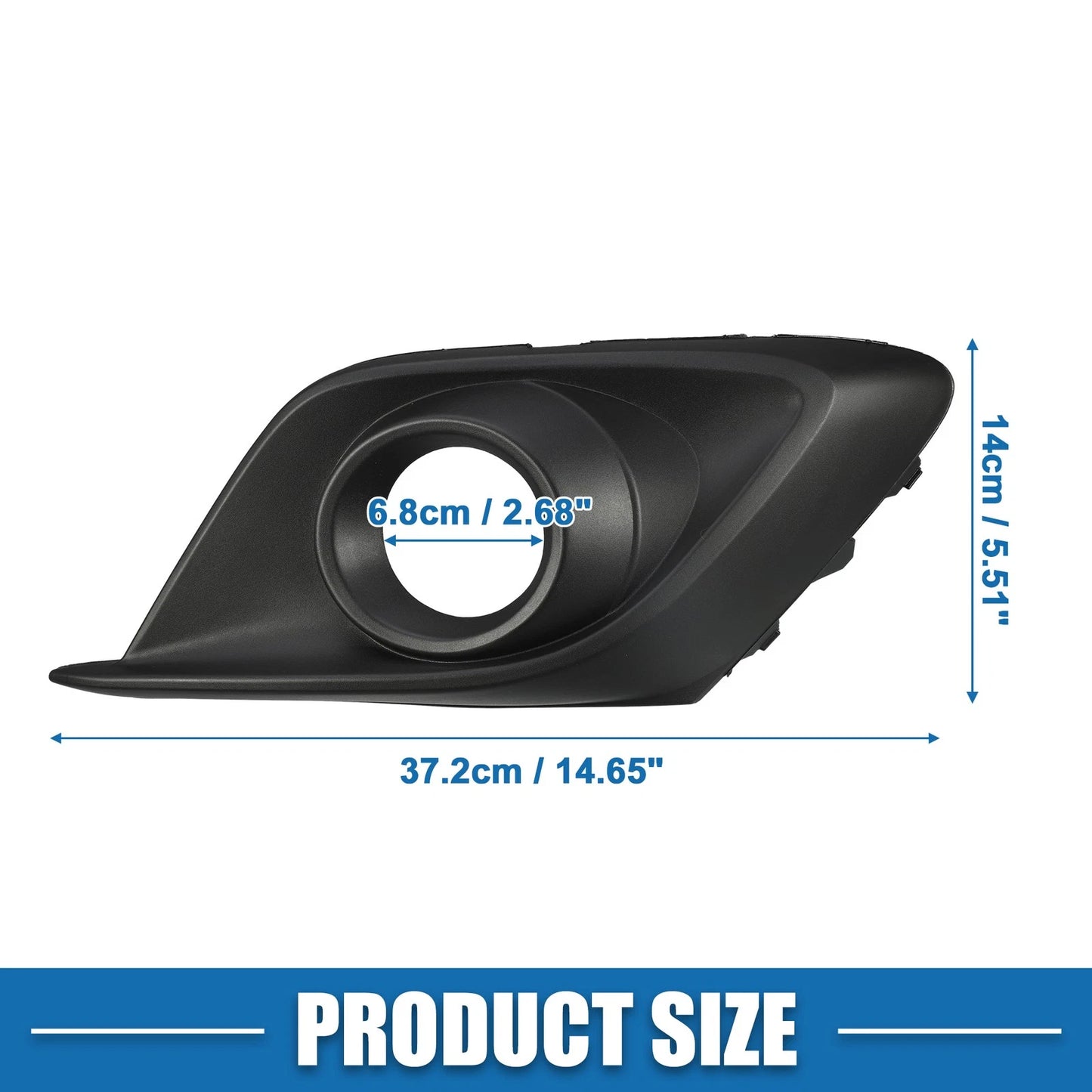 Front Fog Light Grille Cover Trim  for Mazda 3 (2014-2015)