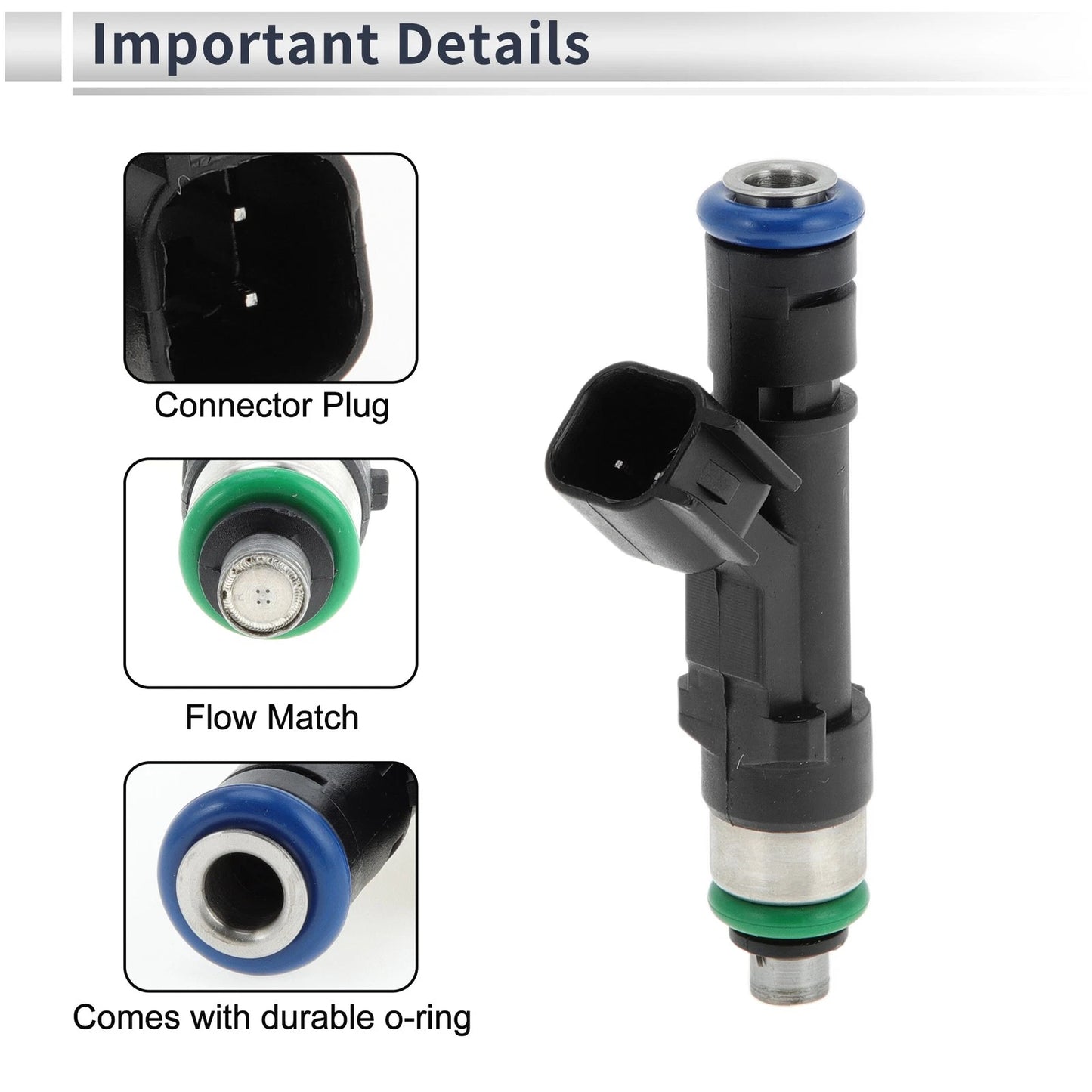 Fuel Injector for Ford Expedition V8 5.4L (2007-2008) - 2 x Fuel Nozzles