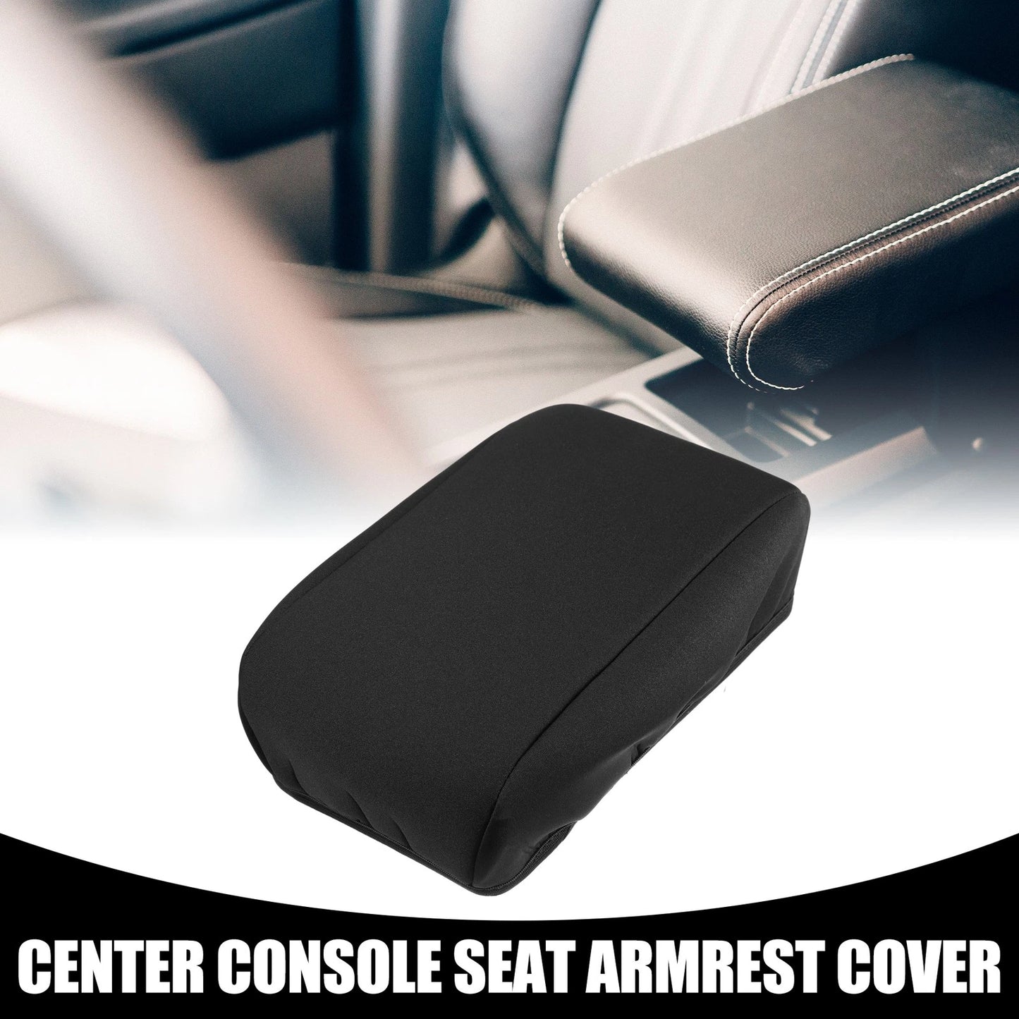 Center Console Armrest Cover for Subaru Crosstrek (2013-2017) Black