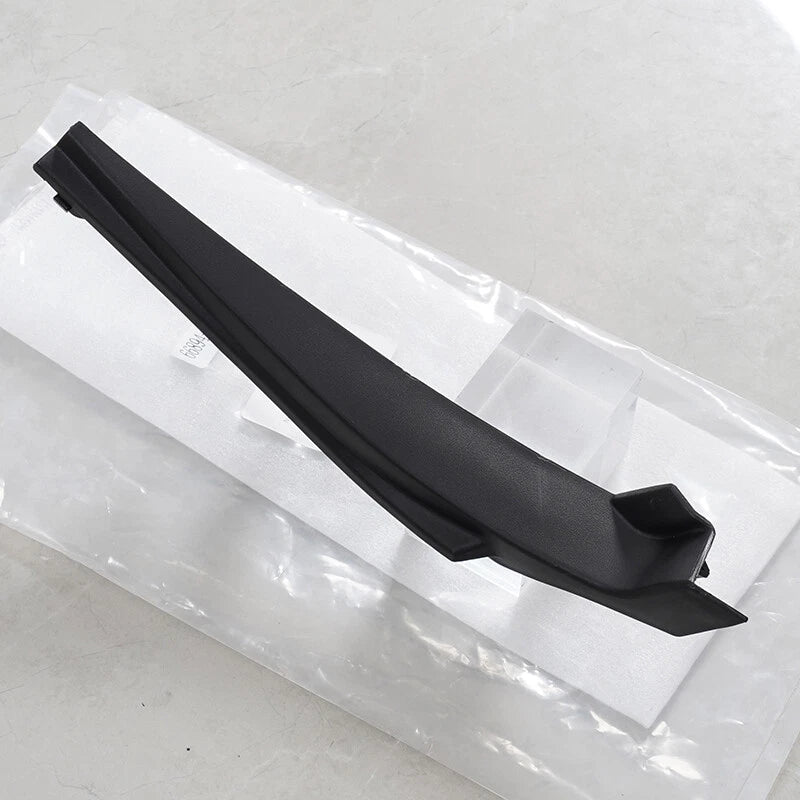 Black Front Wiper Side Cowl Extension Cover for Nissan Sentra (2013-2019)