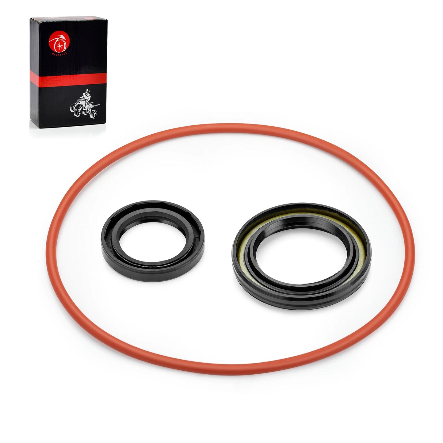 Rear Brake Drum Seal Kit O-Ring for Yamaha Big Bear 250/400 YFM250/YFM400