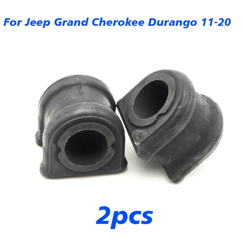 2x Stabilizer Bar Bushings Rubber for Jeep Grand Cherokee Durango 2011–2020