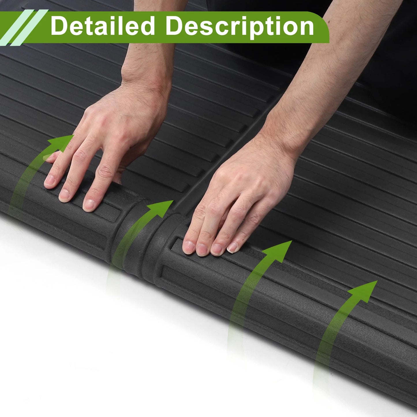 Rear Trunk Mat for Ford Escape 2020-2024 TPE Cargo Liner Upgrade