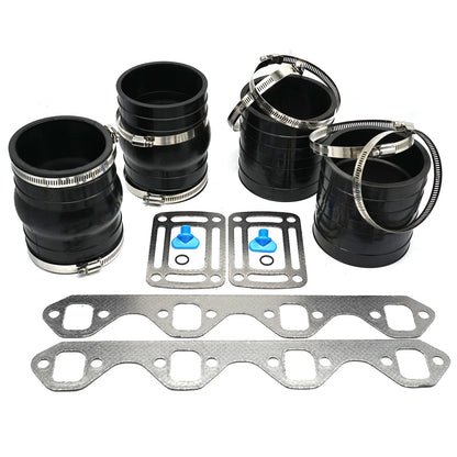 Exhaust Manifold Bellows Kit for OMC Sterndrive Models 351325, 3852455, 3852696