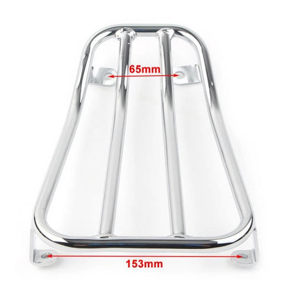 Chrome Foot Pedal Rear Luggage Rack Bracket for VESPA GTS300 (2017-2023)