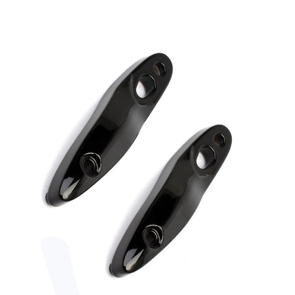 2 x Rear Turn Signal License Plate Extensions for Harley Softail (2000-2020)