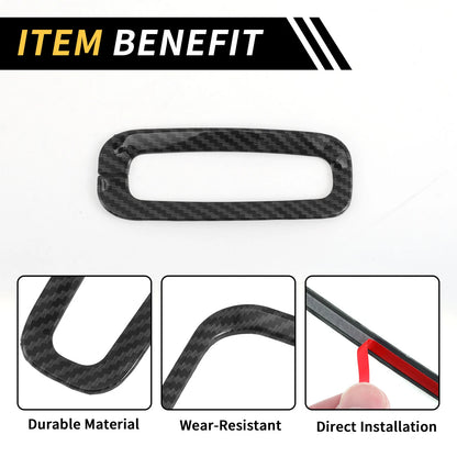 Center Console Gear Shift Ring Cover Trim for Jeep Wrangler (2007-2018)