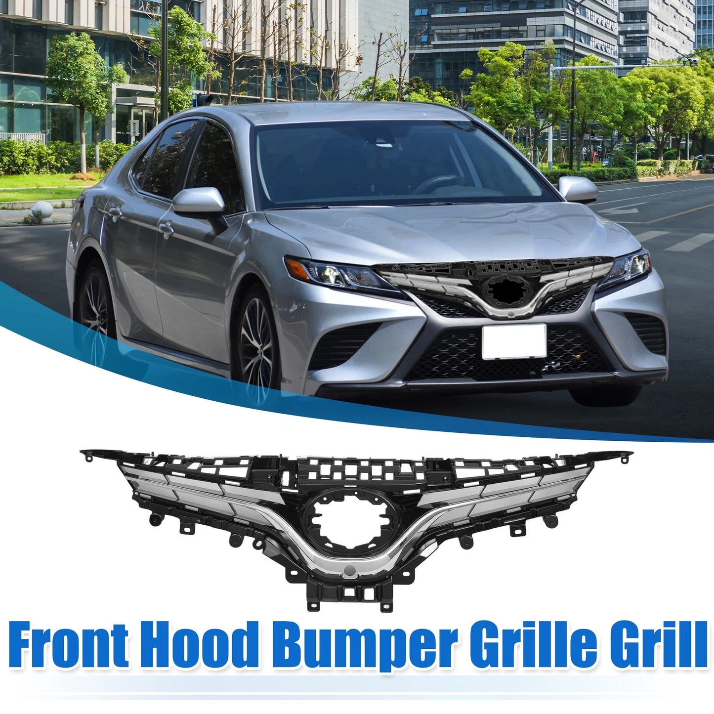 Front Hood Bumper Grille for Toyota Camry (2018-2023)