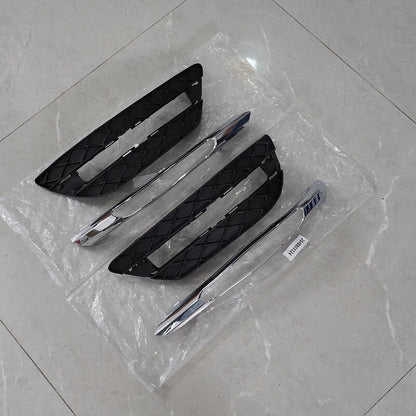 Chromium Fog Lamp Covers for 2012-2014 Mercedes-Benz W204 C-Class