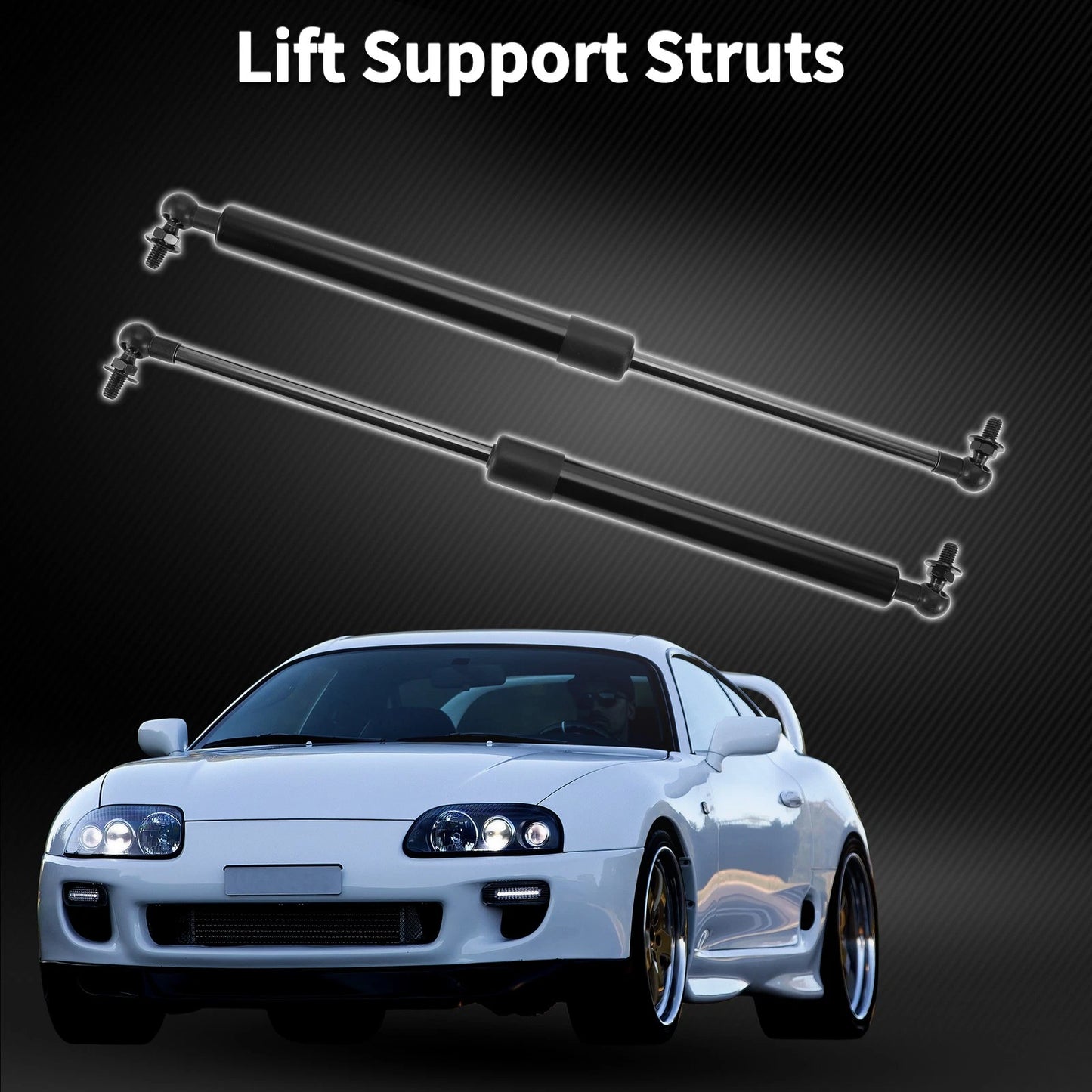 Hood Lift Supports Struts Gas Spring for Toyota Supra JZA70 Coupe (86-93)