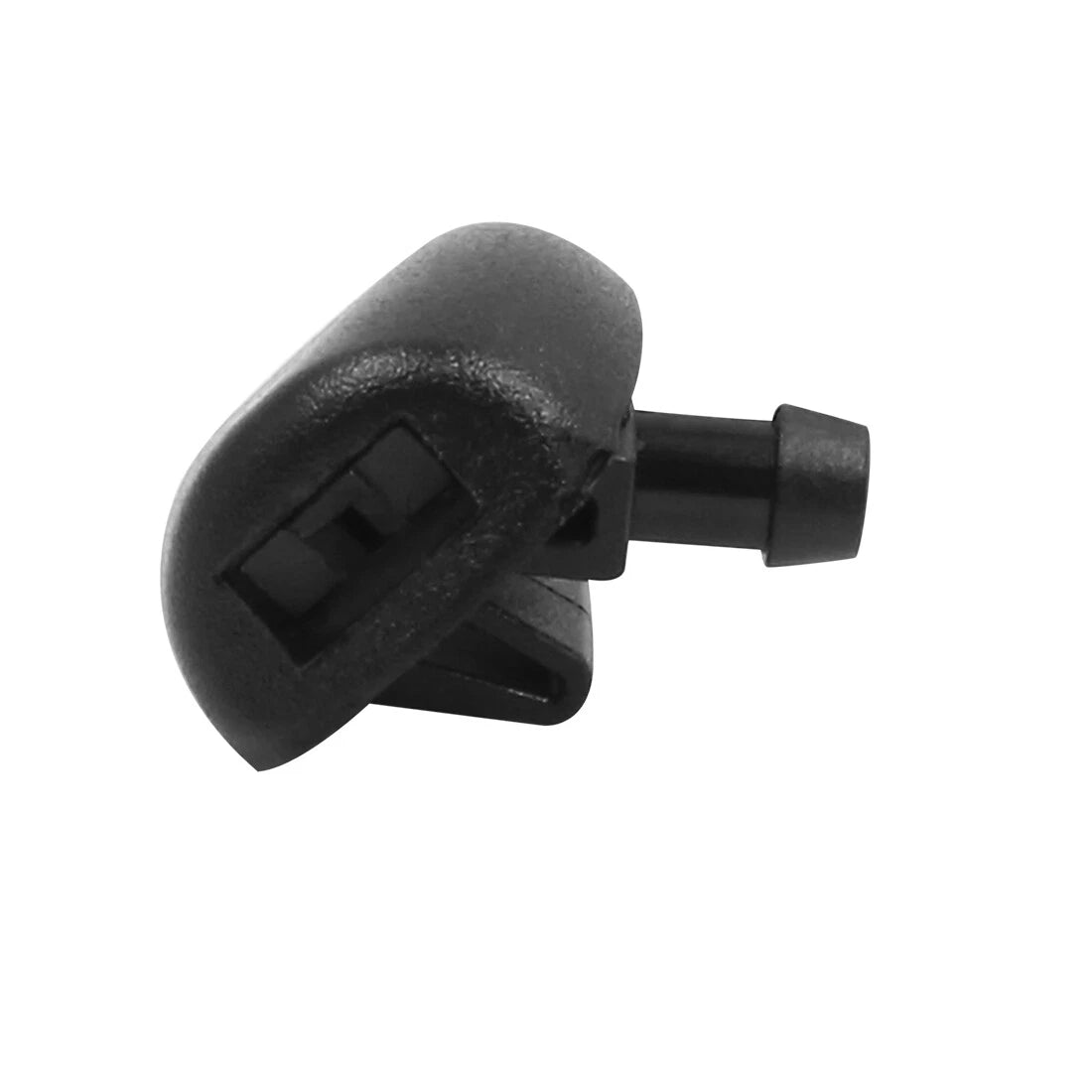 Black ABS Front Windshield Cleaning Nozzles for Peugeot 206 (2000-2010)
