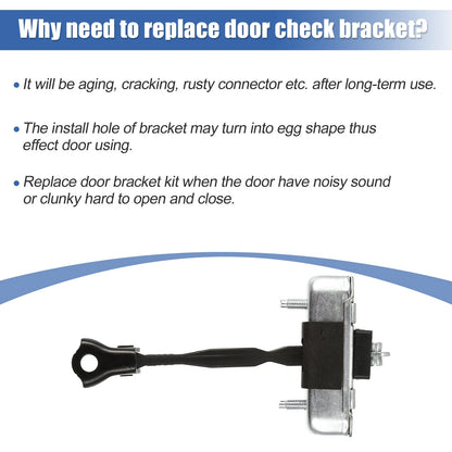 Front Left Door Check Strap Bracket for Toyota Tacoma (2005-2016)