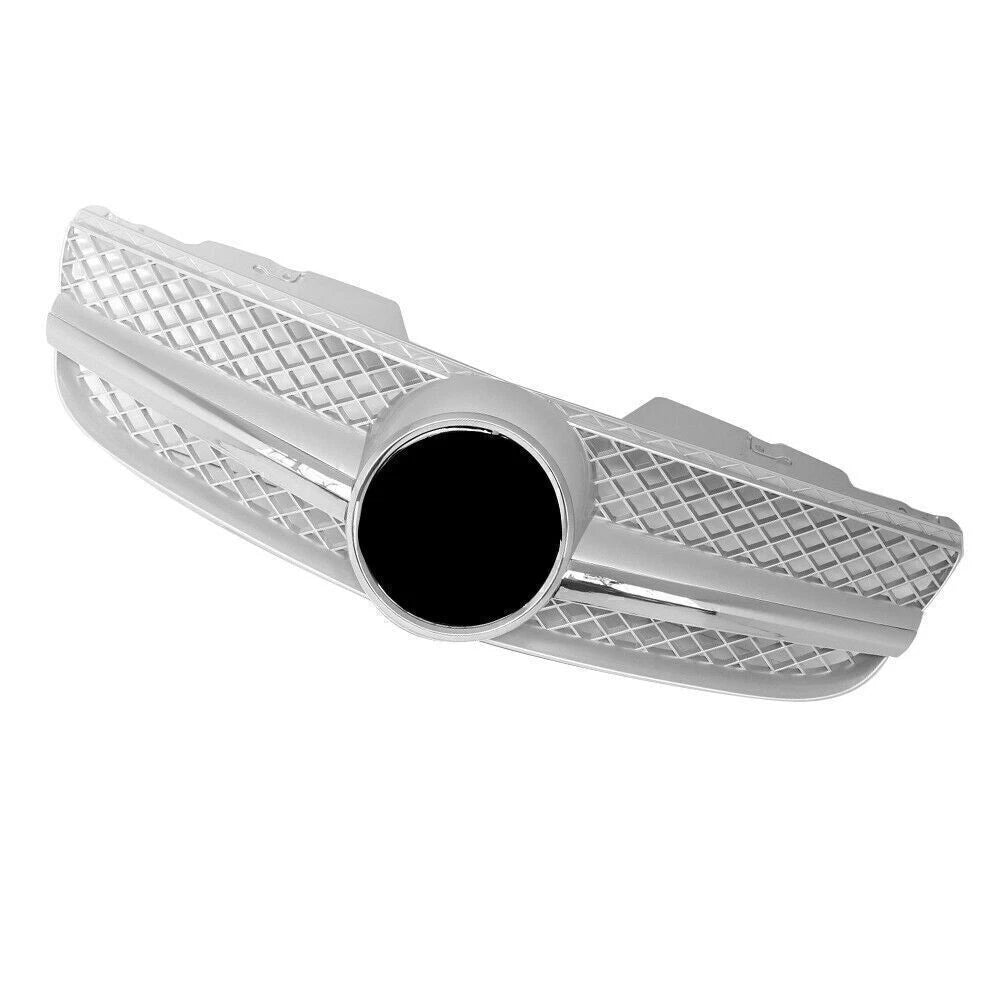 Front Bumper Upper Mesh Grille for Mercedes Benz R230 SL550 SL63 (2007-2008)