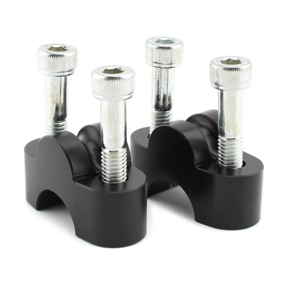 Black Motor Handle Bar Riser Mounting Clamp for Honda CB1100 RS, CB1100EX (2017-2023)