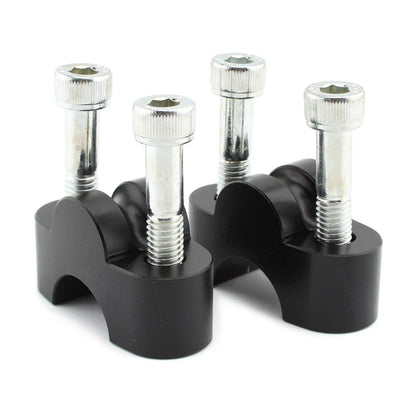 Black Motor Handle Bar Riser Mounting Clamp for Honda CB1100 RS, CB1100EX (2017-2023)