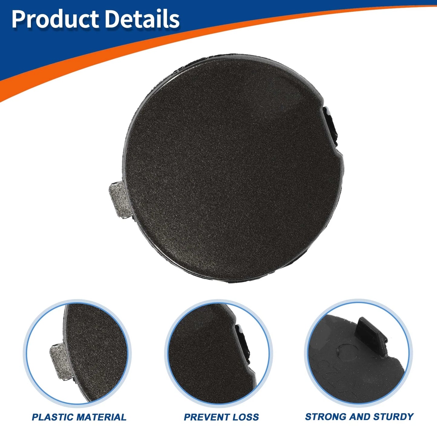 Tow Hook Cover for Mazda (2014-2019) - Titanium Brown Pearl