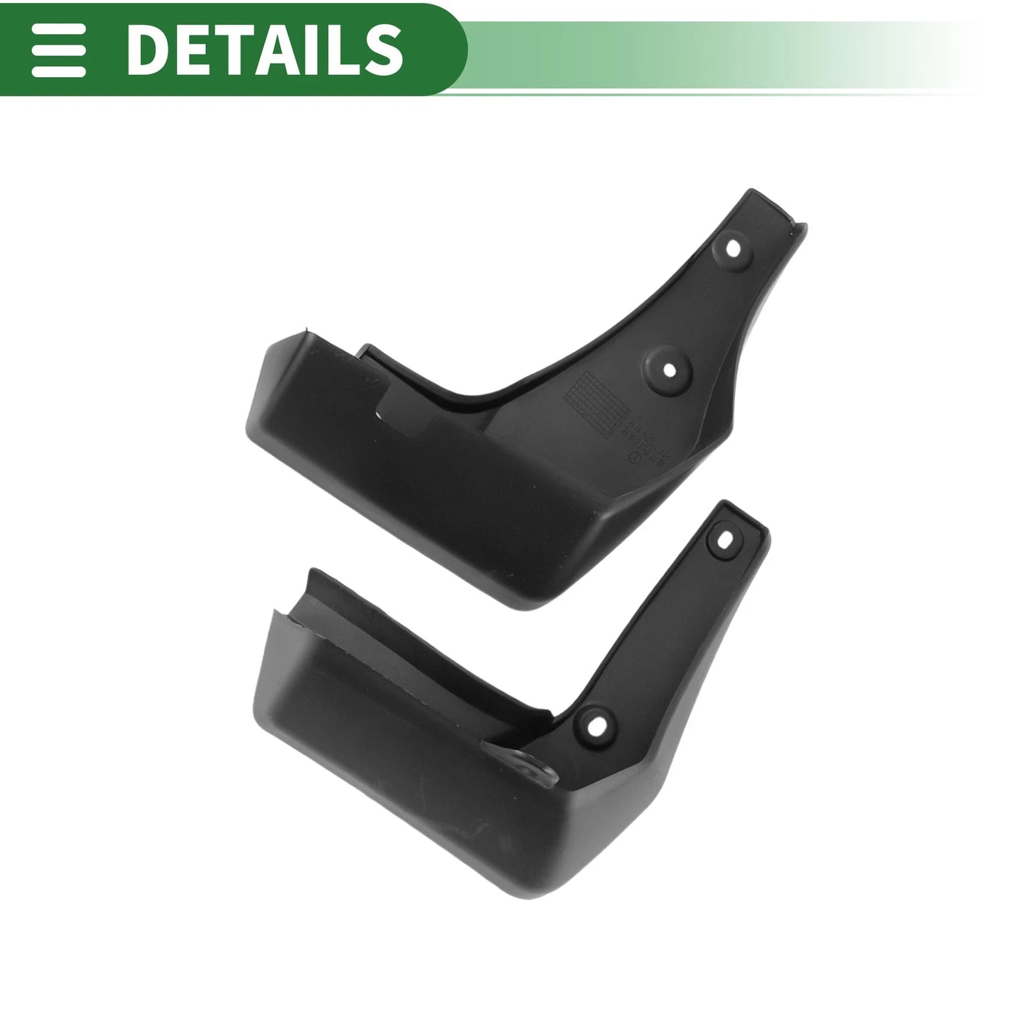 Mud Flaps Splash Guards Front & Rear for Honda Gienia (2016-2019)