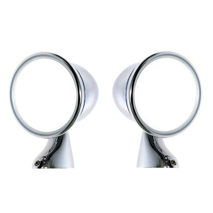 Chrome Bullet Door Fender Mirror for MG MGB MGC GT Roadster Coupe 1968-1980