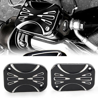 Brake Master Cylinder Cover for Harley Electra Road Glide Street FLHX (2007-2023)