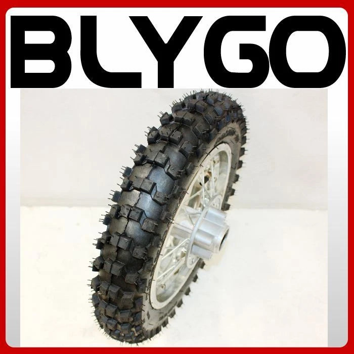 10" Rear Disc Brake Wheel Rim Knobby Tire for PIT PRO Dirt Bike