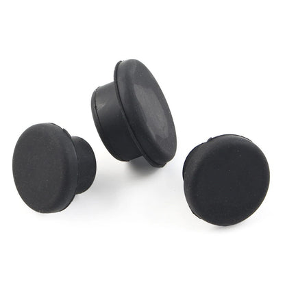 Tailgate Rubber Dust Plugs 3 x for Jeep Wrangler JL (2018 - up) Black