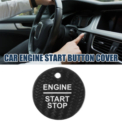 Engine Start Stop Button Cover for Ford - Black