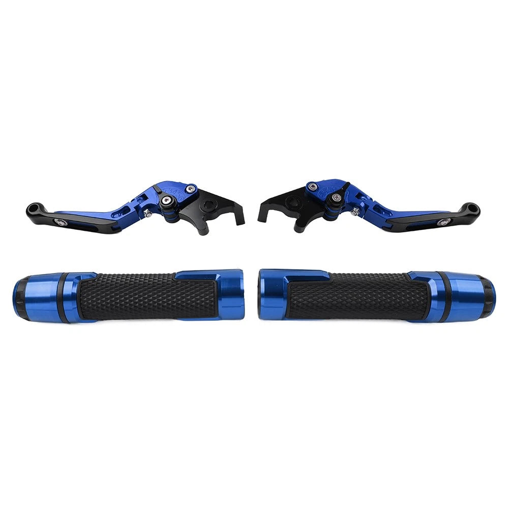 Folding Extendable Brake Clutch Levers & Handlebar Grips for Aprilia Tuono V4 (2011-2023)