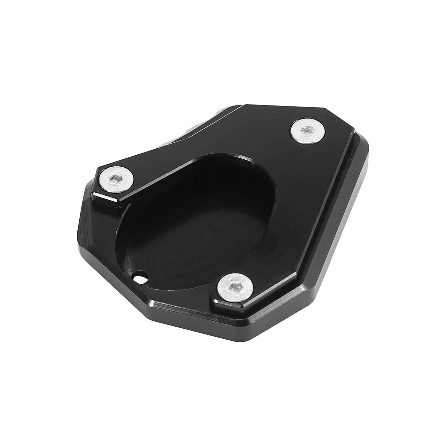 Pad / Black / Side Stand Extension for Kawasaki Ninja 400 (2018–2019)