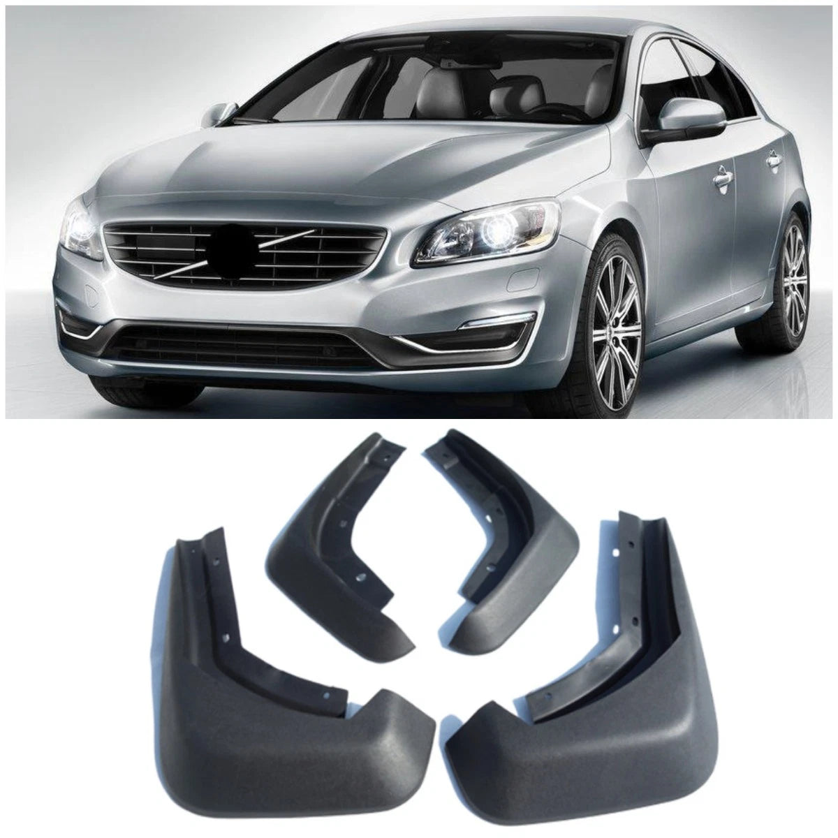 Mud Flaps Splash Guards for Volvo S60 (2011-2018)