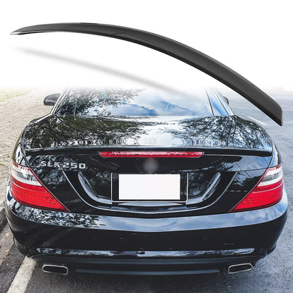 Rear Boot ABS Spoiler for Mercedes Benz SLK R172 (2011-2015) Gloss Black