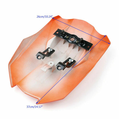 Pillion Seat Cover for Kawasaki Z1000 (2010-2013) Orange