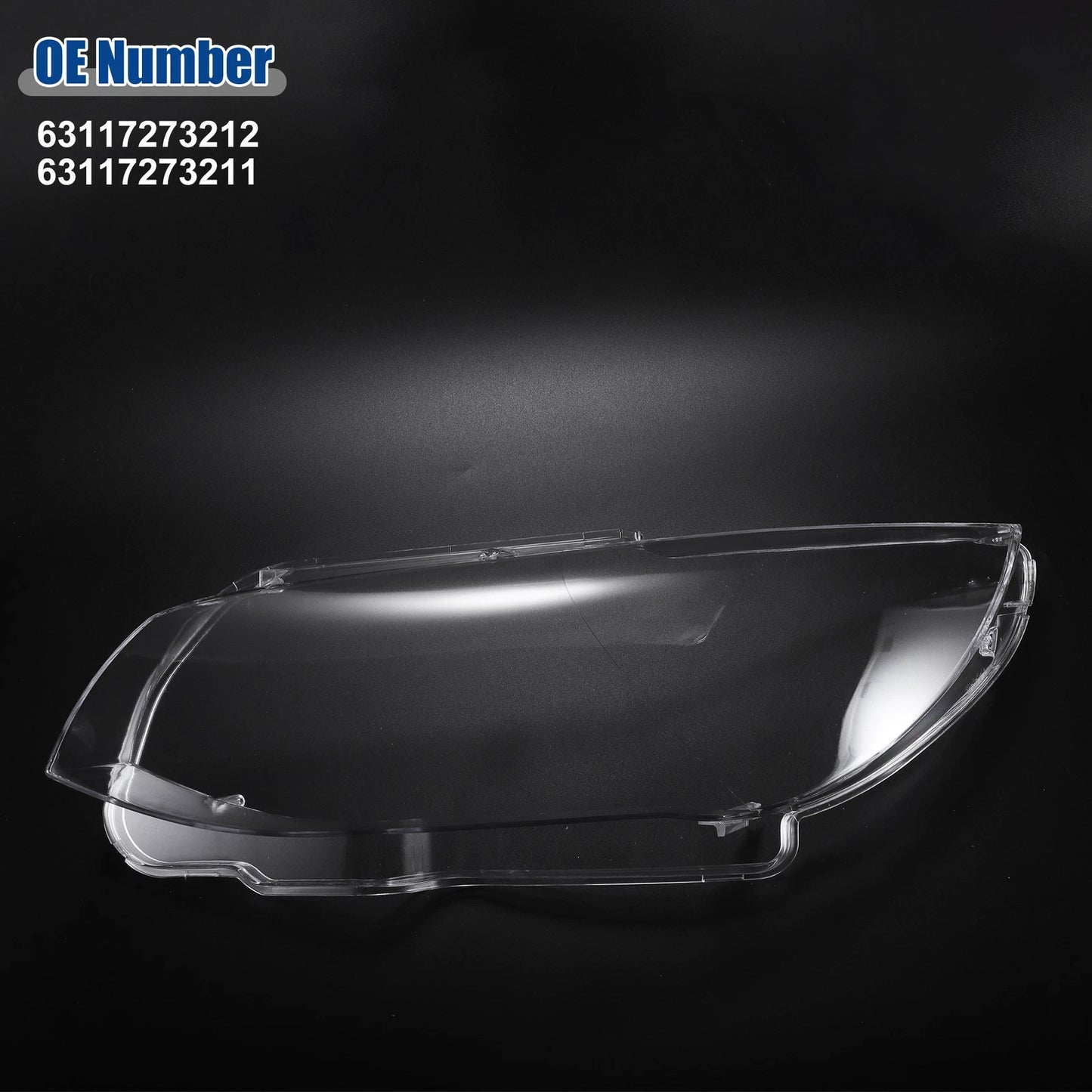 Headlight Clear Lens Shell Cover for BMW 3 Series E92 E93 (2007-2013)