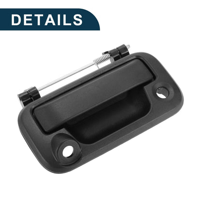 Black Tailgate Handle Bezel with Key Hole for Ford F-150 F-250 F-350 (2004-2008)