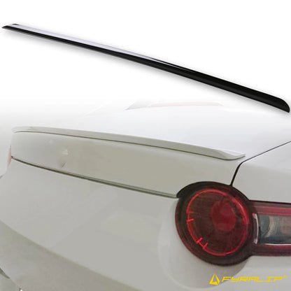 41W Jet Black Rear Boot Lip Spoiler for Mazda MX-5 Miata (2016-2023)