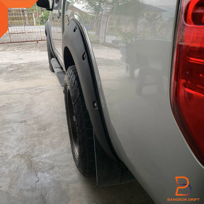 Black Fender Flare Arch for Nissan Navara D40 Narrow Body 4DR Dual Cab