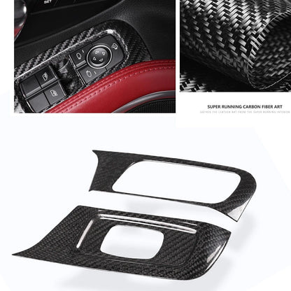 Window Switch Panel Cover 2 x for Porsche 718 Boxster Cayman (2016-2020)