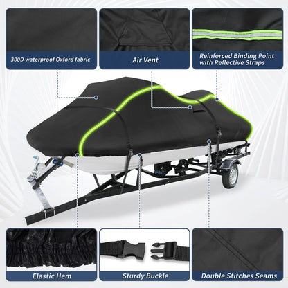 Cover / 126-135 / 3 Seat PWC Cover Waterproof for Kawasaki