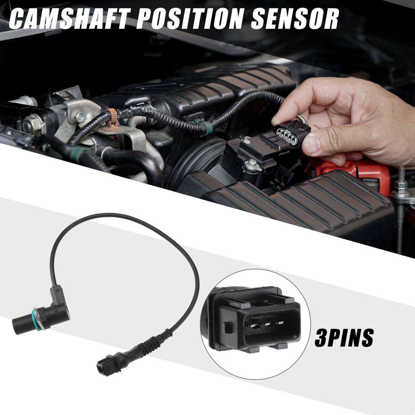Camshaft Position Sensor for BMW 320i L6 2.0L (1992-1995)