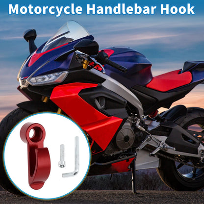 Handlebar Hook / Motorcycle Hanging Hook Aluminum Alloy Red / for Motorcycle