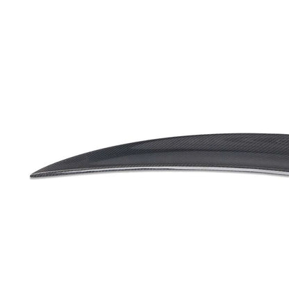 Real Carbon Fiber Rear Trunk Spoiler Wing Lip For 2015-2023 BMW M2 F87 P-style