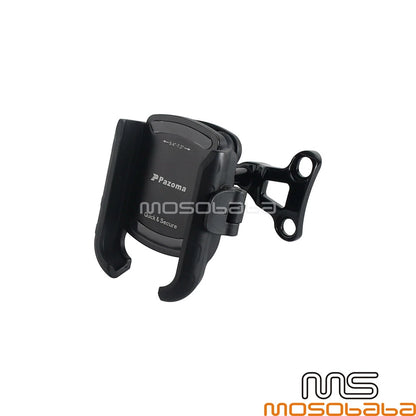 Handlebar Phone Carrier Bracket w/ Mount for Harley XL Softail Dyna Touring