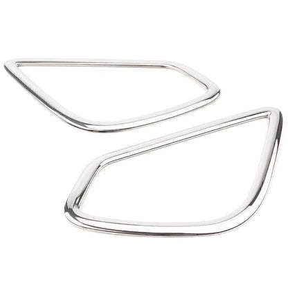 2 x Chrome Rear Fog Light Covers for Mitsubishi Eclipse Cross (2018)
