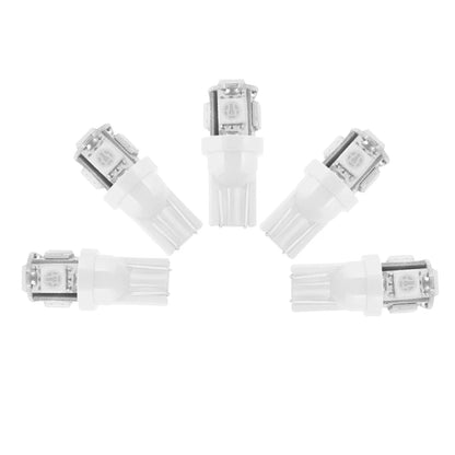5 x T10 White LED Dash Light Bulbs for Ford F-150 F-250 (2004-2023)