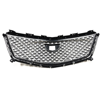 1x Silver Front Upper Grille Cover for Cadillac XT5 (2016-2023)