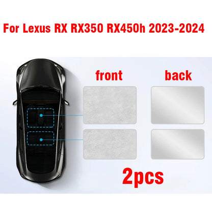 Skylight Roof Sunshade Sunroof Window Glass for Lexus RX RX350 450h (2023–2024)