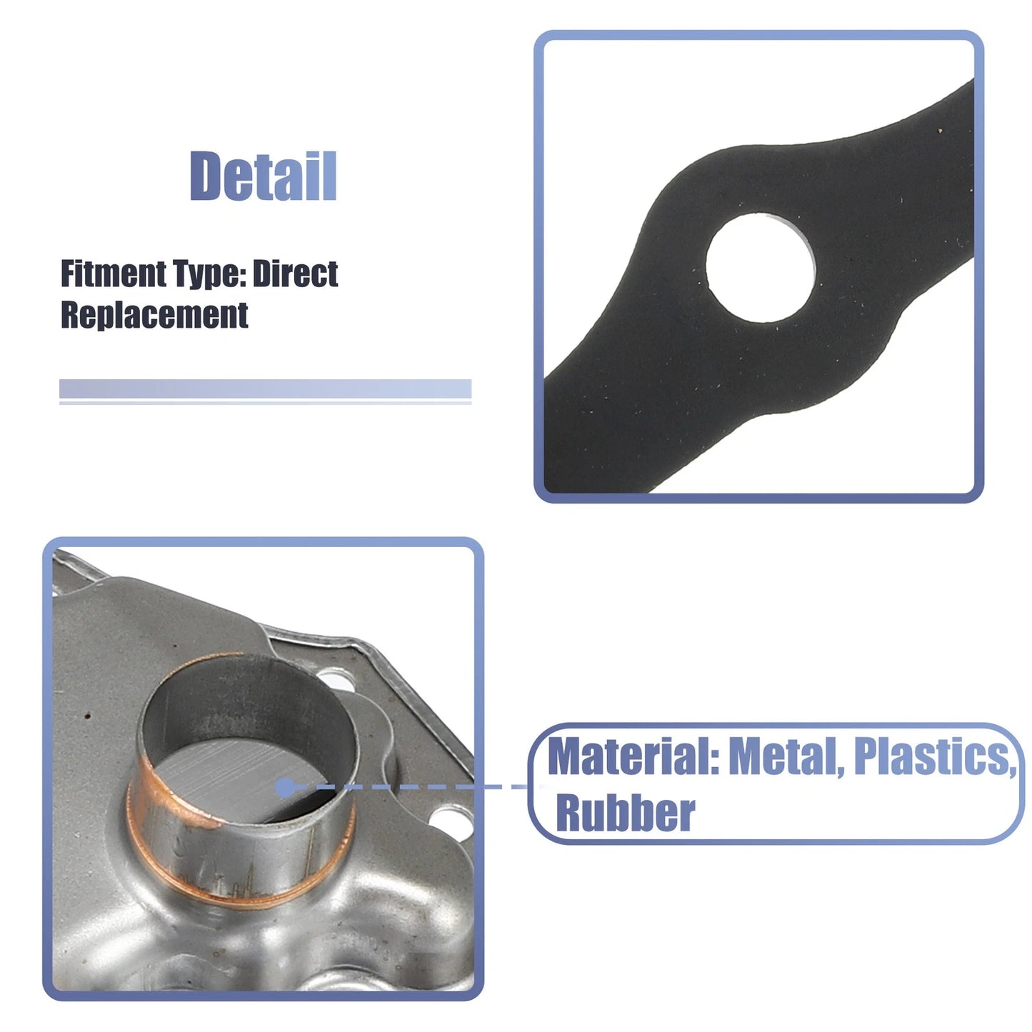 22 Hole Gasket Transmission Filter Oil Pan for Nissan