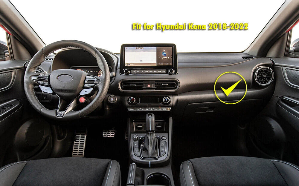 Dash Mat Sun Visor Cover Pad for Hyundai Kona (2018–2022)
